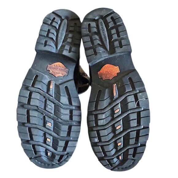 Harley-Davidson Men's Cross Roads II Lace Up Hiker Boots - Size 12 - Black175 - Picture 9 of 11